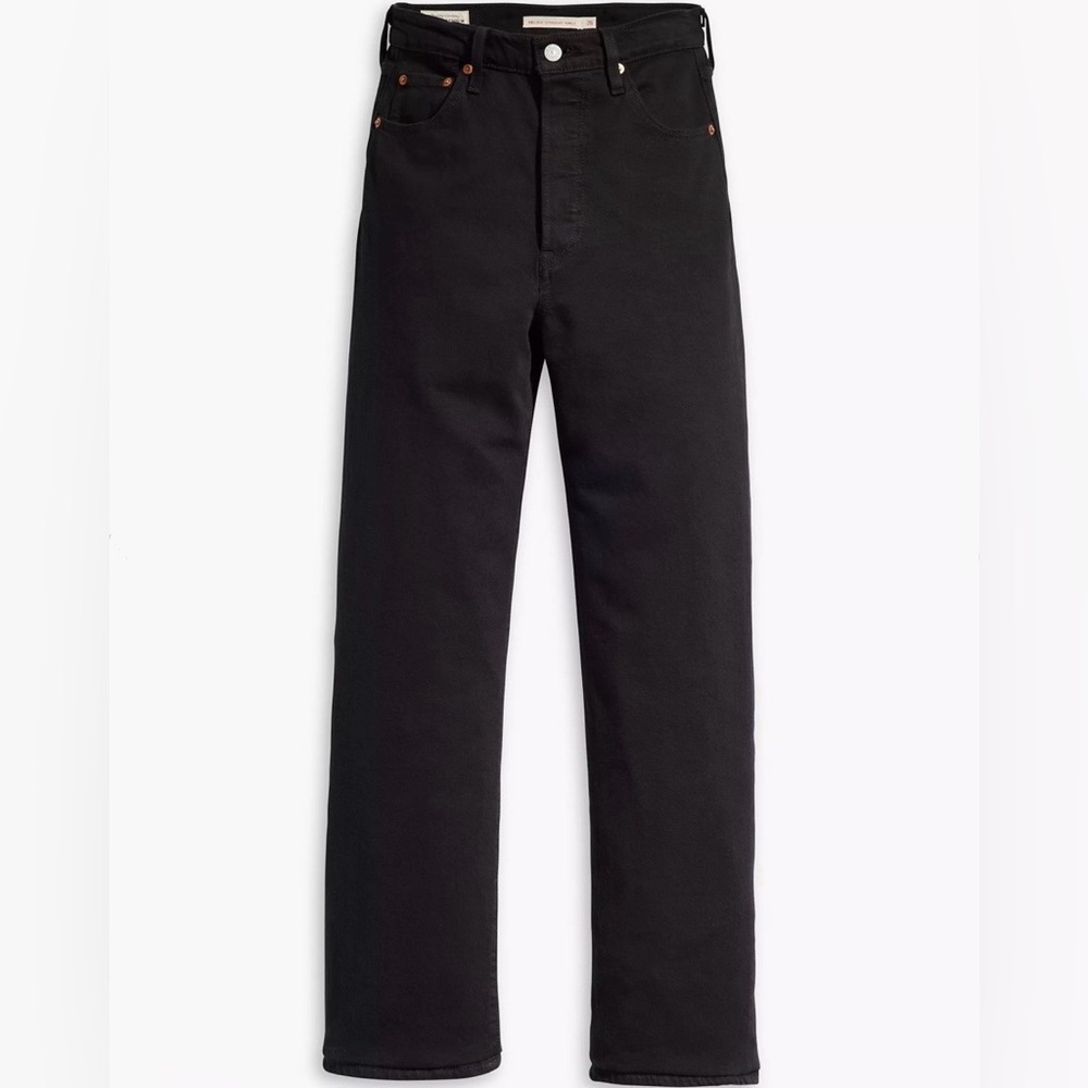 NWT Levi’s Ribcage Straight Ankle in Sprout 28x29